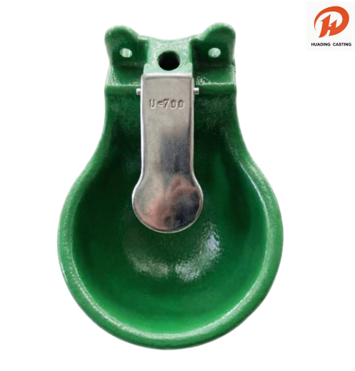 Goss Béischten Drénkwaasser Schossel mat STAINLESS Stol Push Plate