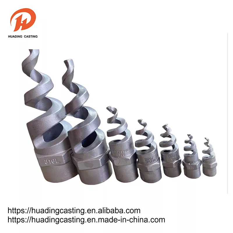 Investitiouns Casting Spiral Düsen
